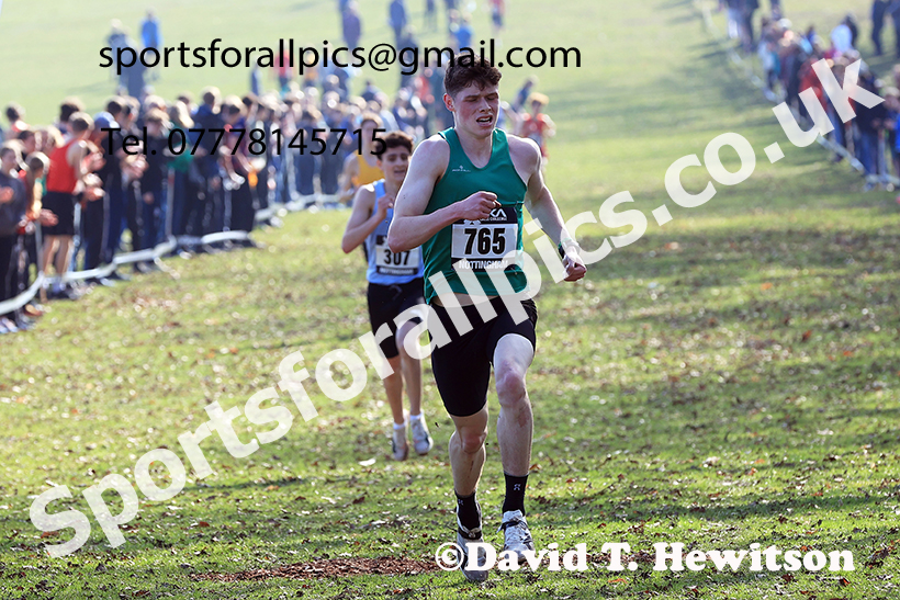 Mens under-20s 2025 UK CAU Inter Counties Cross Country Champs., Wollaton Park, Nottingham. Photo: David T. Hewitson/Sports for All Pics